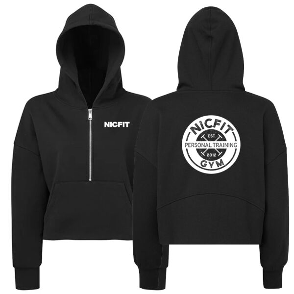 NicFit Women’s 1/2 Zip Hoodie Thumbnail