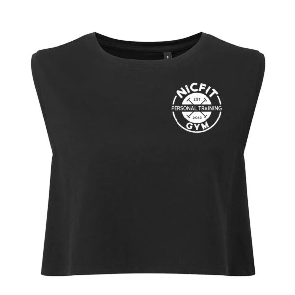 NicFit Women’s Organic Crop Tank Thumbnail